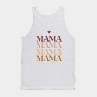 Mama Mother's Day Retro Tank Top